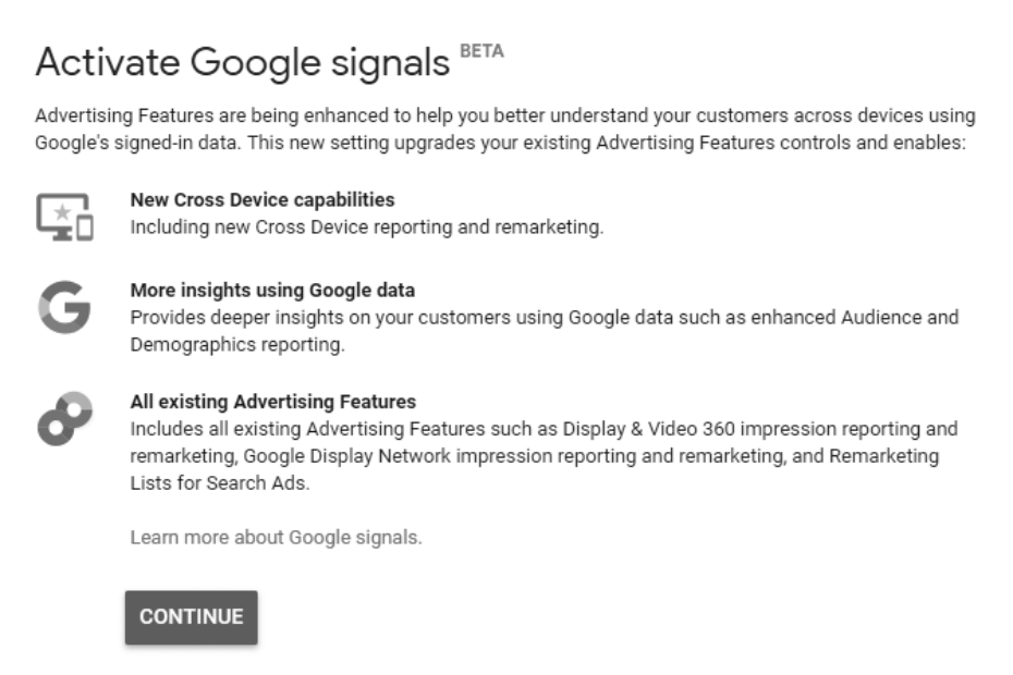 Google Signals: Cross-Device Tracking and Audience Targeting 1