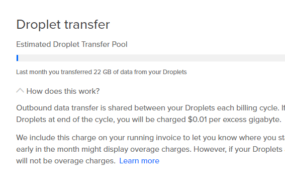 DigitBin Droplet Transfer in Last Month