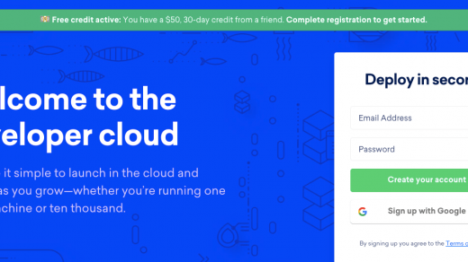 Create Ubuntu Cloud Server on DigitalOcean with $50 Free Credits! 2