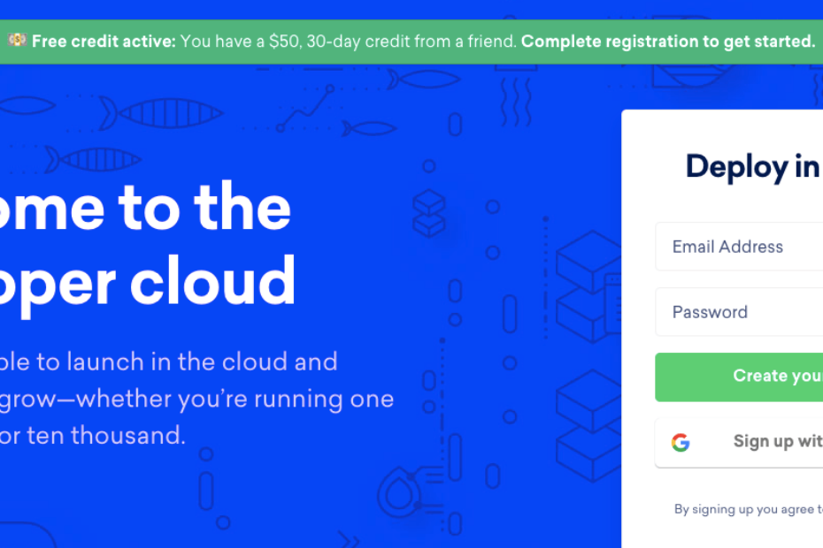 Create Ubuntu Cloud Server on DigitalOcean with $100 Free Credits! 2