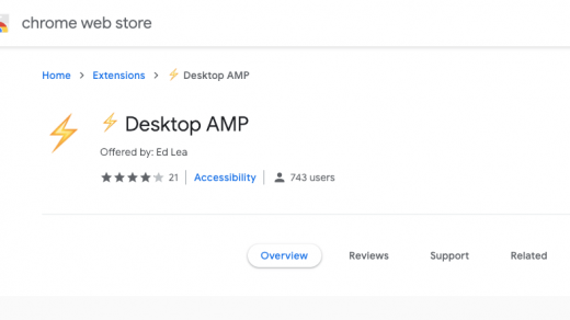 AMP Desktop: automatically load AMP pages on desktop browser 3